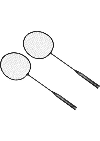 Badminton Raketi Bölünmüş Demir Alaşımlı Badminton Raketi Amatör Birincil Eğitim Çift Badminton Raketi (Yurt Dışından)
