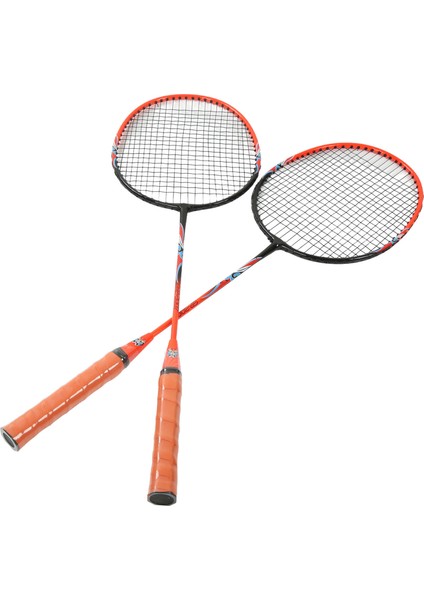 2 Oyuncu Badminton Raketi Seti Ferroalyaj Entegre Acemi Amatör Birincil Eğitim (Yurt Dışından)