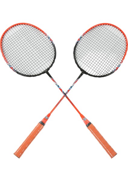 2 Oyuncu Badminton Raketi Seti Ferroalyaj Entegre Acemi Amatör Birincil Eğitim (Yurt Dışından)