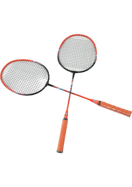 2 Oyuncu Badminton Raketi Seti Ferroalyaj Entegre Acemi Amatör Birincil Eğitim (Yurt Dışından)