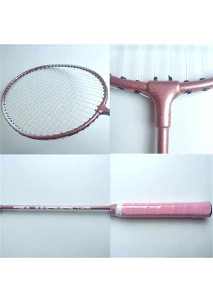 Badminton Raketi Profesyonel Hafif Metal Badminton Raketi Öğrenci Başlangıç Fitness Eğitimi Için Goddess Pembe (Yurt Dışından)