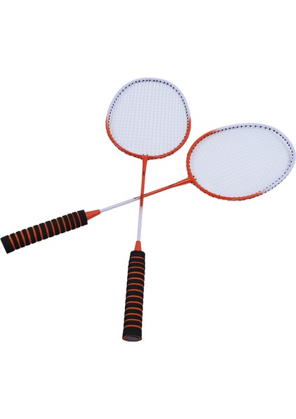Badminton Seti Profesyonel Alaşım Badminton Raketi 3 Raketle Taşıma Çantası Acemi Yetişkin Için Turuncu Kırmızı (Yurt Dışından) modelleri