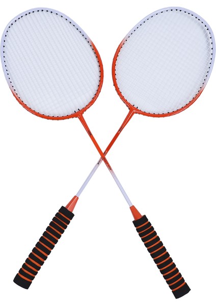 Badminton Seti Profesyonel Alaşım Badminton Raketi 3 Raketle Taşıma Çantası Acemi Yetişkin Için Turuncu Kırmızı (Yurt Dışından) fırsatları