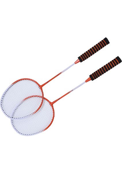 Badminton Seti Profesyonel Alaşım Badminton Raketi 3 Raketle Taşıma Çantası Acemi Yetişkin Için Turuncu Kırmızı (Yurt Dışından) indirimleri