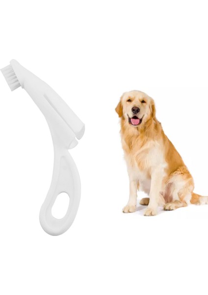 Köpek Parmak Diş Fırçası Naylon Kıl Diş Ağız Bakımı Pet Parmak Fırçası Diş Etleri Bakım Seti Köpekler Kediler Için Beyaz (Yurt Dışından) fiyatları