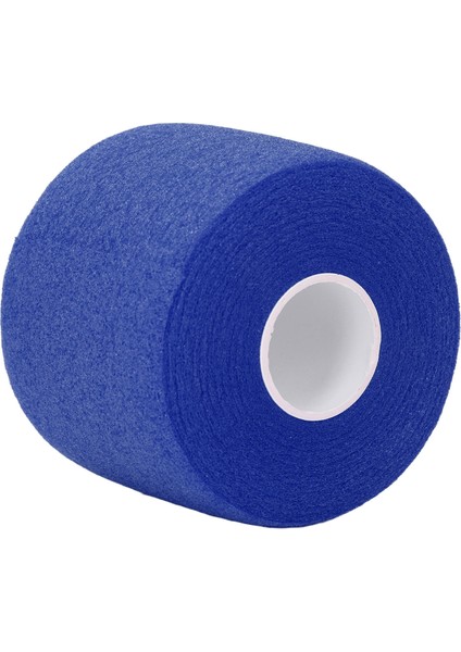 Badminton Kavrama Yastık Wrap 60MM Genişlik 20 M Uzunluk Mükemmel Şok Emme Tenis Raketi Kaymaz Bant Destek Filmi Koyu Mavi (Yurt Dışından)