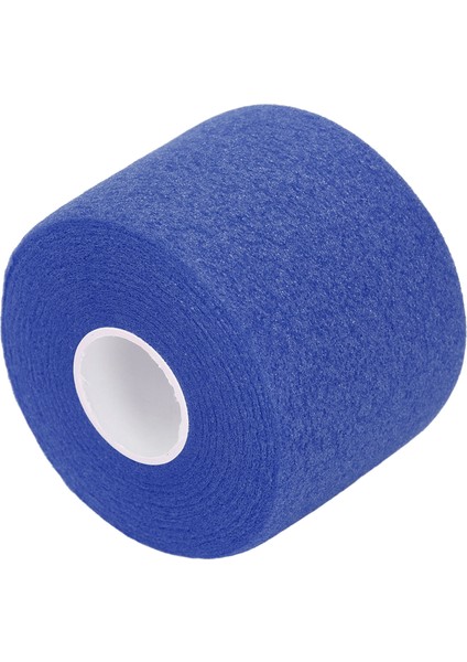 Badminton Kavrama Yastık Wrap 60MM Genişlik 20 M Uzunluk Mükemmel Şok Emme Tenis Raketi Kaymaz Bant Destek Filmi Koyu Mavi (Yurt Dışından)