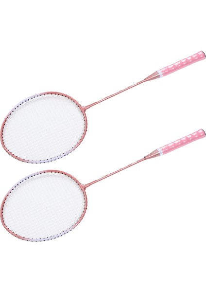 Badminton Raketleri Pembe Profesyonel Ayrı Demir Alaşımlı Badminton Raketleri Başlangıç Seviyesi Öğrenci Eğitimi (Yurt Dışından) fiyatları