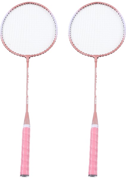 Badminton Raketleri Pembe Profesyonel Ayrı Demir Alaşımlı Badminton Raketleri Başlangıç Seviyesi Öğrenci Eğitimi (Yurt Dışından) fırsatları