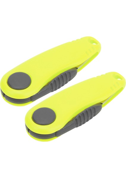 2 Adet Mini Badminton Hattı Makası Hızlı Karides Şekilli Makas Açık Hava Taşınabilir Katlanır Olta Misinası Makası Floresan Sarı (Yurt Dışından) fiyatları