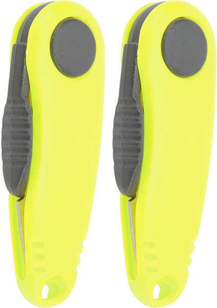 2 Adet Mini Badminton Hattı Makası Hızlı Karides Şekilli Makas Açık Hava Taşınabilir Katlanır Olta Misinası Makası Floresan Sarı (Yurt Dışından) modelleri