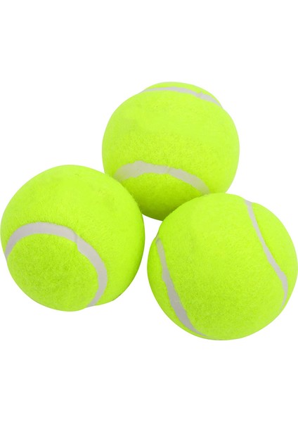 3 Adet Tenis Topu Yarışma Antrenman Egzersizleri Eğlence Için Uygulama Topları (Yurt Dışından)