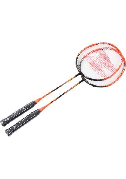 1 Çift Badminton Raketi Karbon Alaşımlı Entegre Badminton Raketleri Antrenman Yarışması Için Saklama Çantası ile (Yurt Dışından)