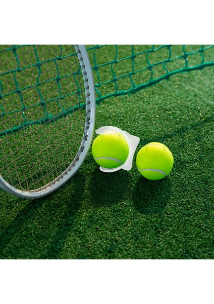 1 Adet Şeffaf Tenis Topu Klip Plastik Tenis Eğitim Topu Tutucu (Yurt Dışından)