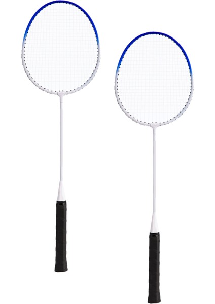 2 Adet Badminton Raketi Alaşım Ultra Hafif Spor Aksesuarı Eğitim Yarışması Için Mavi (Yurt Dışından)
