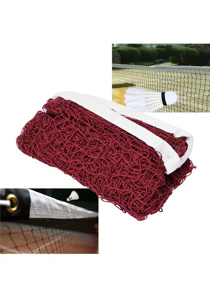 Rekabet Için Sabitleme Halatı ile Taşınabilir Polipropilen Elyaf Spor Badminton Net (Yurt Dışından)