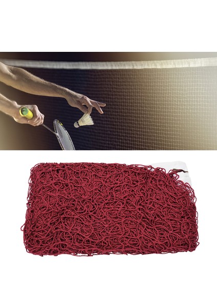 Rekabet Için Sabitleme Halatı ile Taşınabilir Polipropilen Elyaf Spor Badminton Net (Yurt Dışından)