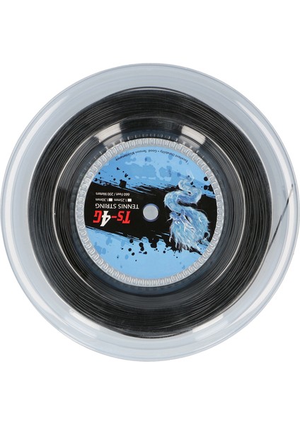 200M Dalı Polyester Tenis Raketi Kordonu Yuvarlak Strikeresistance Sert Raket Kordonu (1.30MM) (Yurt Dışından)