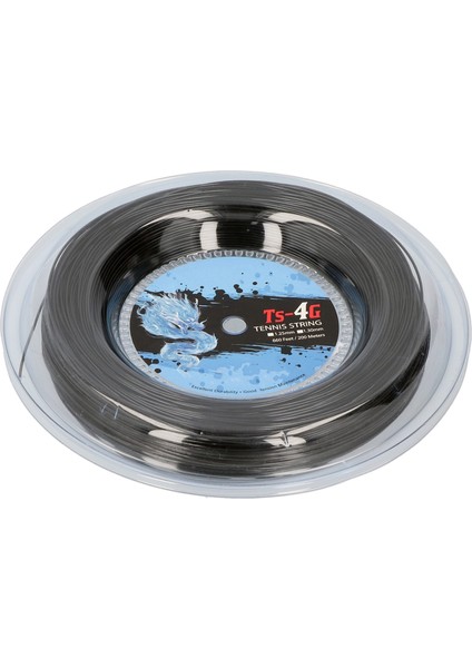 200M Dalı Polyester Tenis Raketi Kordonu Yuvarlak Strikeresistance Sert Raket Kordonu (1.30MM) (Yurt Dışından)