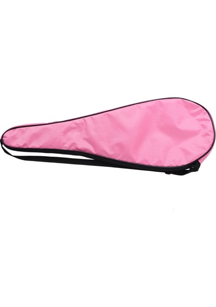 Squash Raket Kılıfı Çantası Hafif Dolgulu Raket Taşıma Çantası Ayarlanabilir Omuz Askılıpembe (Yurt Dışından)