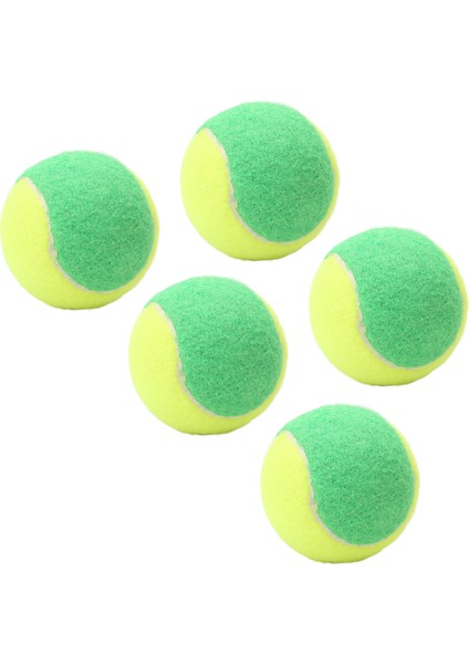 5 Adet 6 cm Ka Tenis Topları Elastik Squash Topu Basınç Giderici Toplar Eğitim Eğlence Yeşil (Yurt Dışından)