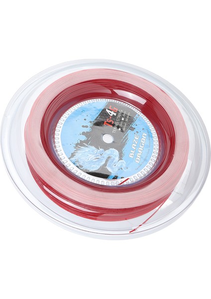Ts 4g 200M Makara Tenis Dize Hattı Polyester Tenis Dize Makarası Spor Salonu Için Spor Açık Kırmızı 1.25 mm (Yurt Dışından)