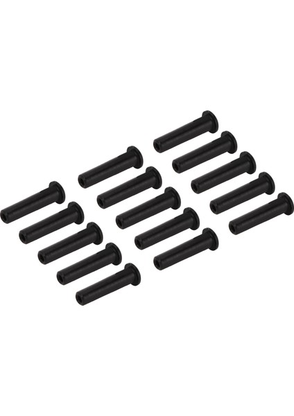 15 Adet / Takım Tenis Raketi Tel Koruma Tüpü Dalı Tenis Raketi Çekme Tools3. 6X15MM Tek Tel Delik (Yurt Dışından)