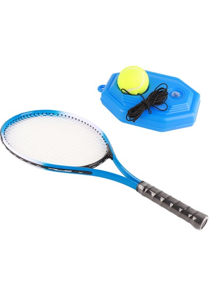 Tenis Eğitmeni Büyük Boy Taşınabilir Tenis Uygulama Seti Tenis Uygulama Eğitim Aracı Her Yaş Için Yeni Başlayanlar 1 Raketi 1 Top (Yurt Dışından)
