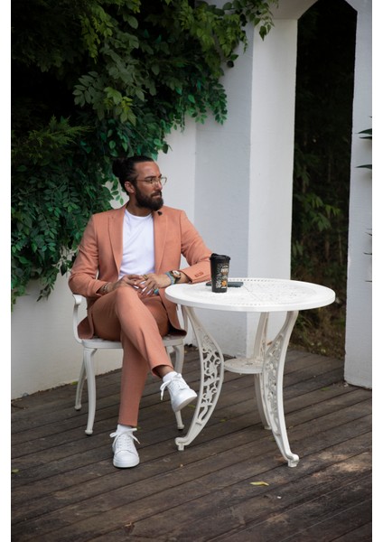 Erkek Kırlangıç Yaka Slim Fit Takım Elbise