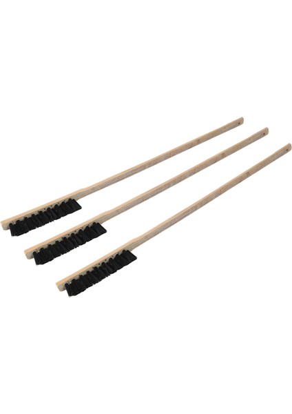 3 Adet Ahşap Dayanıklı Uzun Saplı Kuş Kafesi Temizleme Fırçası Papağanlar Için Gerekli Malzemeleri (Yurt Dışından)