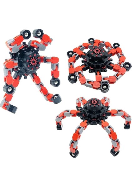 Fidget Spinners Dönüştürülebilir Zincir Robot Oyuncak -1 Adet Stokta Olan Gönderilir modelleri