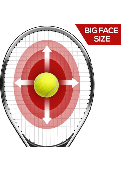 Tenis Raketi Hafif Darbeye Dalı Tenis Raketi Taşıma Çantası ile (Yurt Dışından)