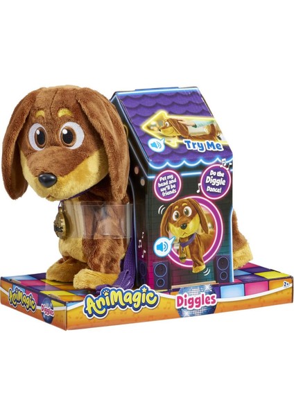 Fırsat Byr Animagic Köpek Diggles Yeni