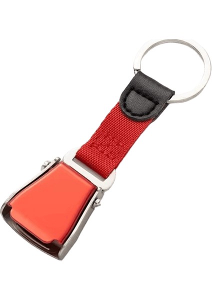 Emniyet Kemeri Anahtar Halkaları Havayolu Havacılık Anahtarlık Mini Çıkarılabilir Emniyet Tokası Anahtarlık Uçak Uçuş Hediye Çanta Charms Kolye Renk:1.5cm Kırmızı (Yurt Dışından)