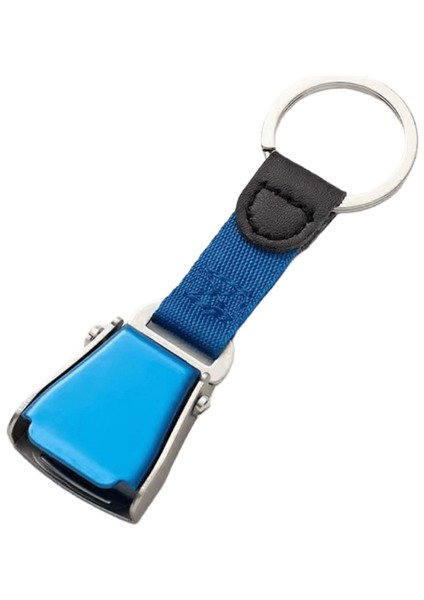 Emniyet Kemeri Anahtar Halkaları Havayolu Havacılık Anahtarlık Mini Çıkarılabilir Emniyet Tokası Anahtarlık Uçak Uçuş Hediye Çanta Charms Kolye Renk:1.5cm Mavi (Yurt Dışından)