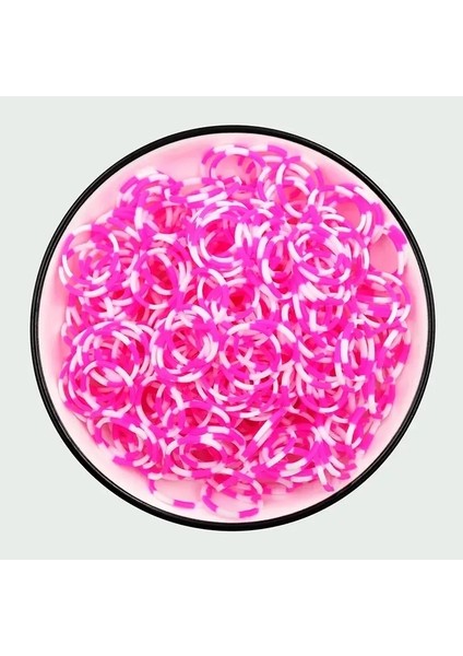 Tavuk Kauçuk Bantlar Doldurma Kiti Premium Bilezik Yapma Kiti Diy Diy Üretim Oyuncakları Noel Hediyesi Çocuk Oyuncakları Renk: 600 Pcs (Yurt Dışından)