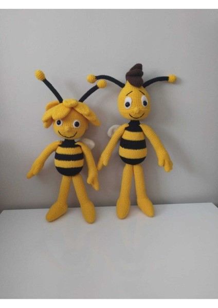 Arı Maya ve Willy Amigurumi Organik Oyuncak 1 Adet modelleri