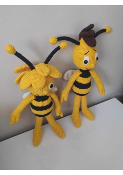 Arı Maya ve Willy Amigurumi Organik Oyuncak 1 Adet fırsatları