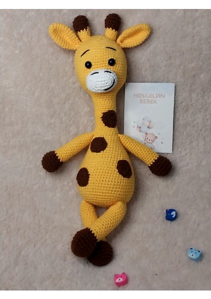 Amigurumi Sevimli Uyku Arkadaşı Oyun Arkadasi Zurafa 1 Adet fiyatları