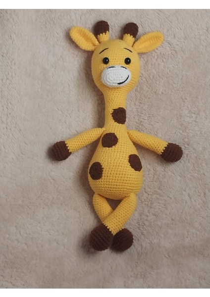 Amigurumi Sevimli Uyku Arkadaşı Oyun Arkadasi Zurafa 1 Adet modelleri
