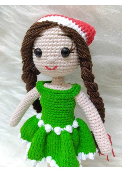 Amigurumi Yılbaşı Bebeği 1 Adet