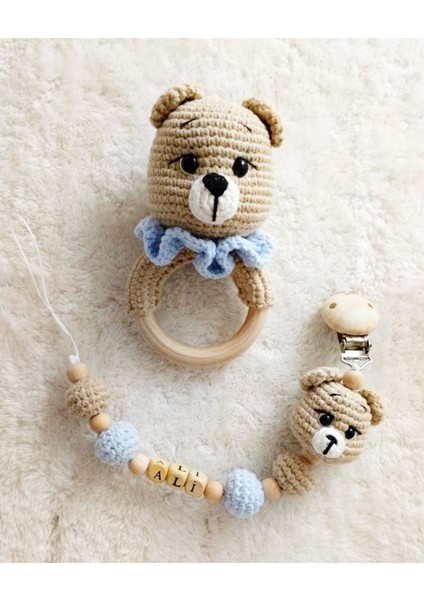Amigurumi Ayıcık Drey 3lu Set 1 Adet