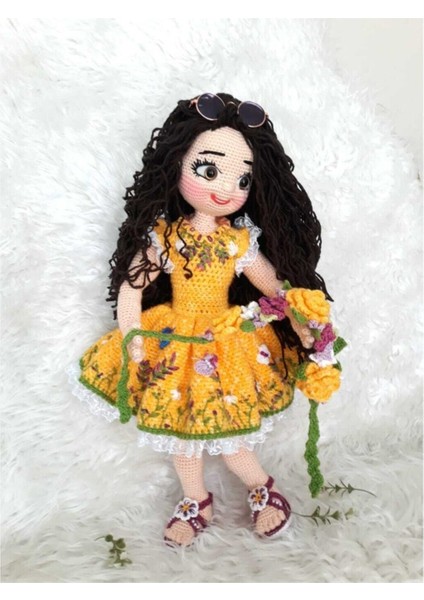 Yaz Bebek Amigurumi Organik Oyuncak 1 Adet modelleri