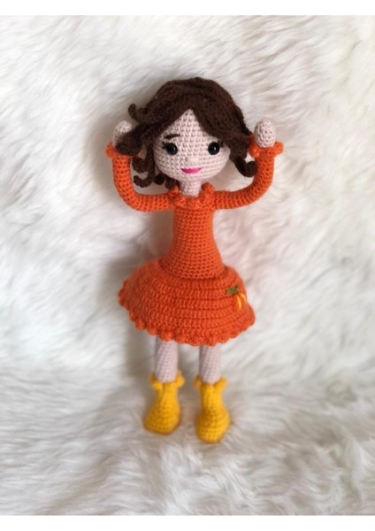 Amigurumi Şeftali Bebek 1 Adet