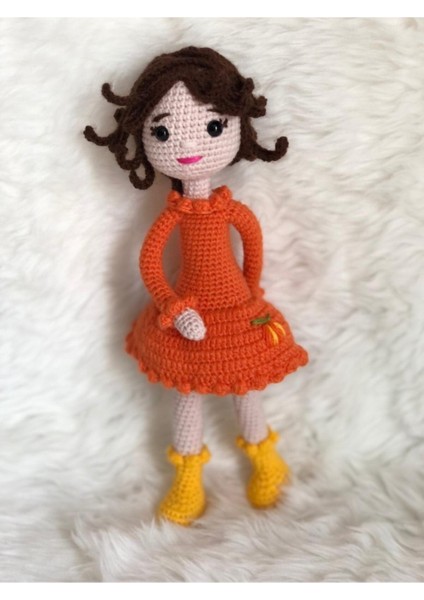 Amigurumi Şeftali Bebek 1 Adet fırsatları