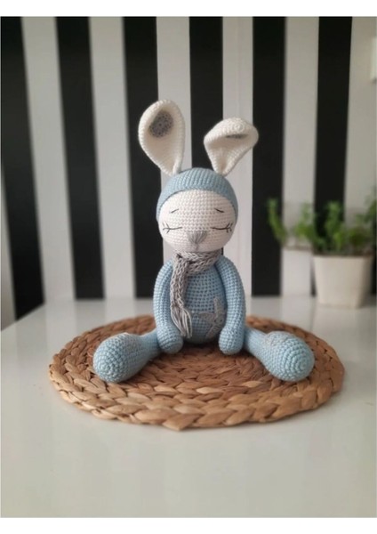 Elite Organik Oyuncak Amigurumi Uyku Arkadaşı Tavşan 1 Adet