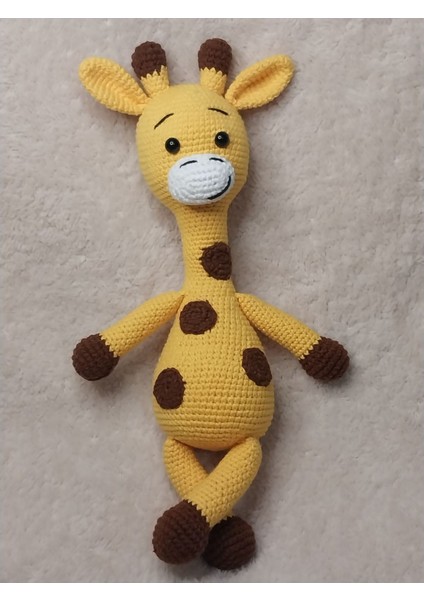 Amigurumi Sevimli Uyku Arkadaşı Oyun Arkadasi Zurafa 1 Adet fırsatları