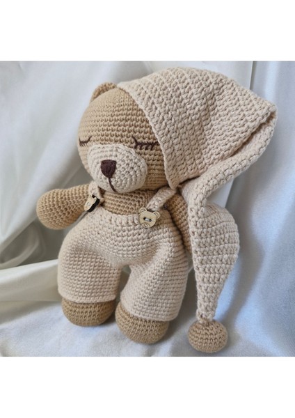 Ayıcık Amigurumi Bebek , Uyku Arkadaşı 1 Adet modelleri