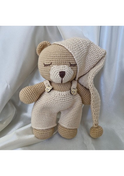 Ayıcık Amigurumi Bebek , Uyku Arkadaşı 1 Adet indirimleri