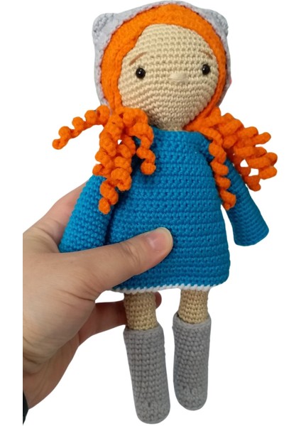 Elite Tığ Işi Oyun Arkadaşı Sevimli Amigurumi Bebek 1 Adet